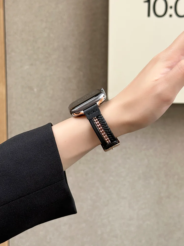 Novel Beads with Leather Band - תְמוּנָה 4
