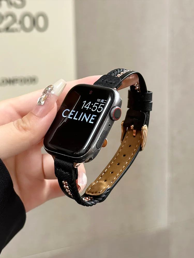 Novel Beads with Leather Band - תְמוּנָה 5
