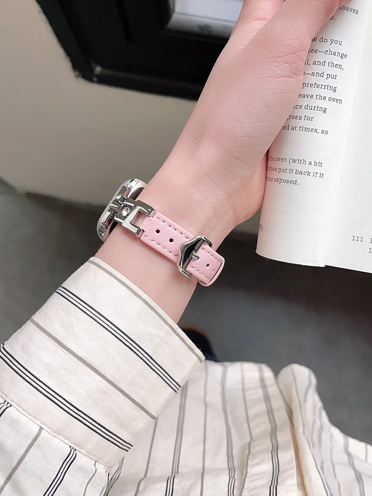 Sliding Diamond Leather Band - Kép 2