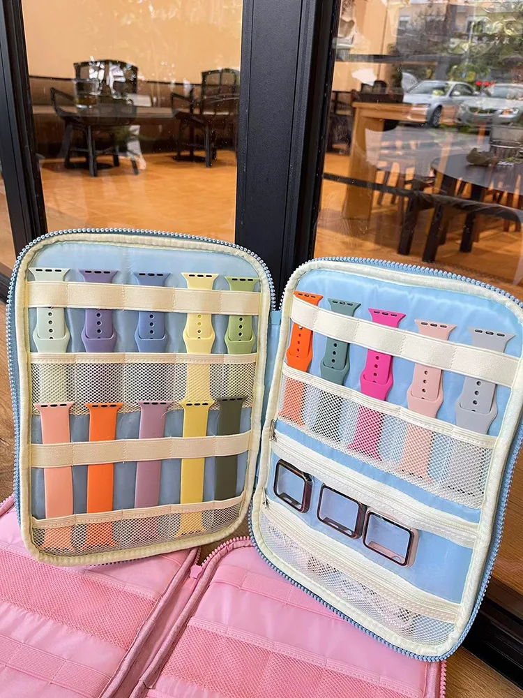 Love Wave Soft Watch Band Storage Bag - Image 2