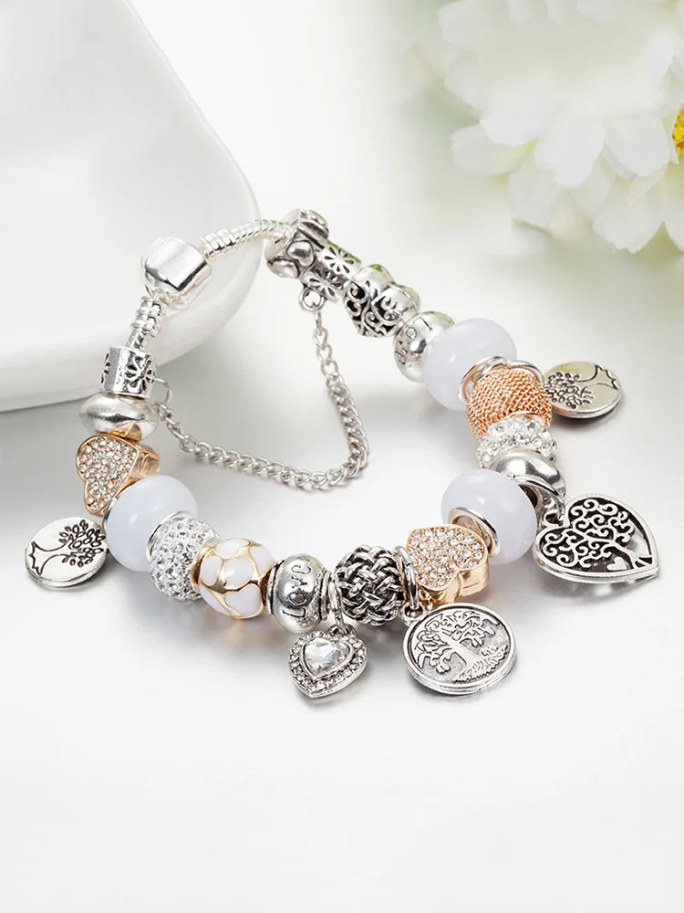 World Tree Crystal Beaded Band - Image 3