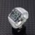 Transparent Case+Clear Band+Silver Butterfly Buckle